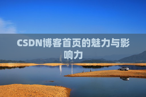 CSDN博客首页的魅力与影响力